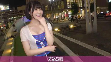 Maji Nampa, First Shot. 1677 A seemingly kind and weak-willed older sister who was able to be picked up wle distributing sweat sheets in Ebisu! Even though she didn't seem completely convinced, wiping the sweat off her E-cup breasts... Enjoying the best feeling of embracing her fair-skinned and plump body!