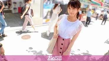 Real amateur, first shoot. Successfully picked up a young-looking beautiful college girl wle distributing free fans in Sbuya! Her delicate body trembles with pleasure as she is passionately embraced by a well-endowed male actor!