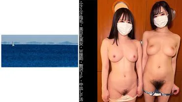 【蓬松阴毛】【美巨乳美女】【W援助】【奢侈3P】【中出P活】M酱&Y酱