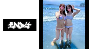 Leaked Rainbow Swimsuit Girl and Polka Dot Swimsuit Girl - Two Girls Picked Up on the Street and Filmed Having Sex.