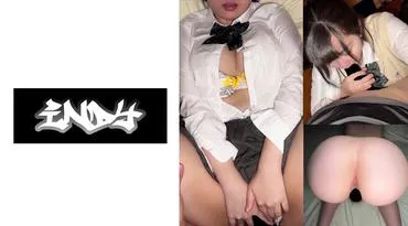Shy girl with big breasts and a big butt, completely recorded appearance from being ejaculated inside with teary eyes from fear
