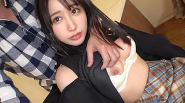 Face Champion! Too Cute Black-Haired Girl's First Sex at Love Hotel! With a cute voice, she says, "I like it both rough and slow...!" and moans non-stop during the piston! [First Shoot] AV application on the Internet → AV experience shooting 2151