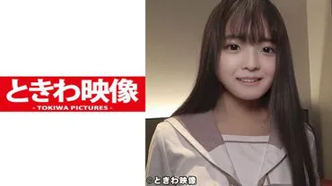 A petite and youthful girl with a busty figure wearing a school uniform engages in paizuri and creampie sex on a live webcam show.