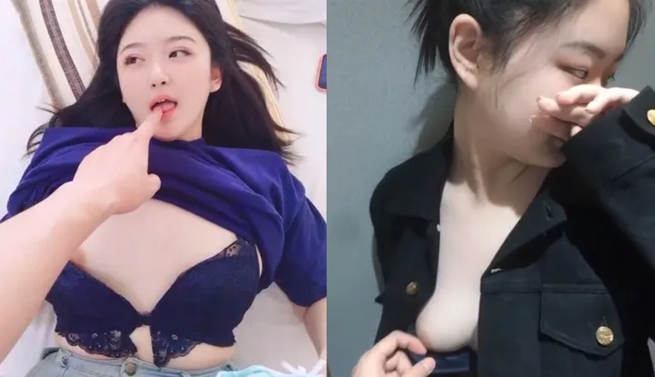Training Jian Tian Celeb Lookalike 169 - Sweet Innocent Babe Shyly Revealing Titties