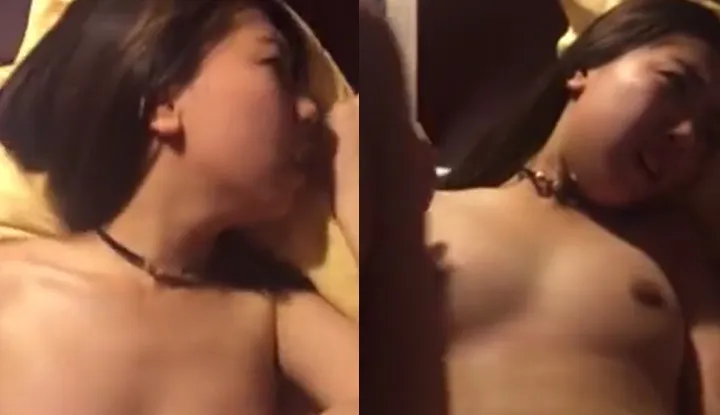 College Sophomore Babe is in Pain… But Very Happy
