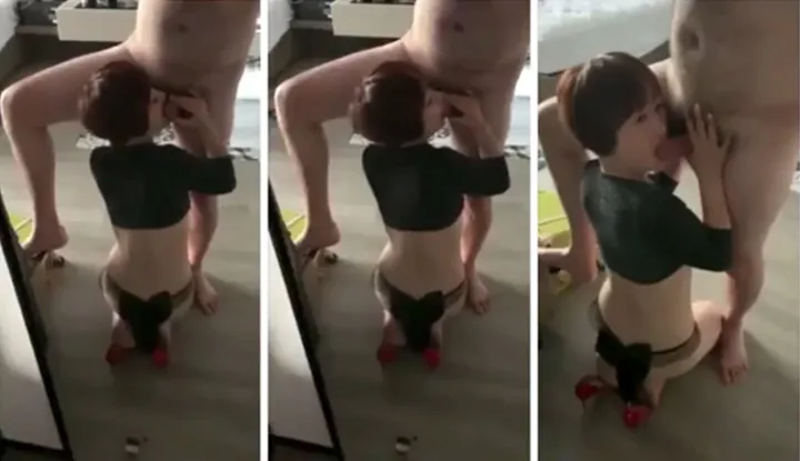 Grüner Hut Sklave, Gesicht zeigen, ohne Kondom, geilen kleinen Hausfrau