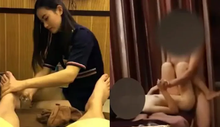 Thrusting a Feet Washing Chick on Valentine's Day ~ Be Sure to Put Headphone On Listen to This, You Will Thank Me for Sure