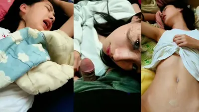 The real 18-year-old pure girl! She kept saying horny words and kept crying out in pain [Click on the simplified version to watch the full version for free
