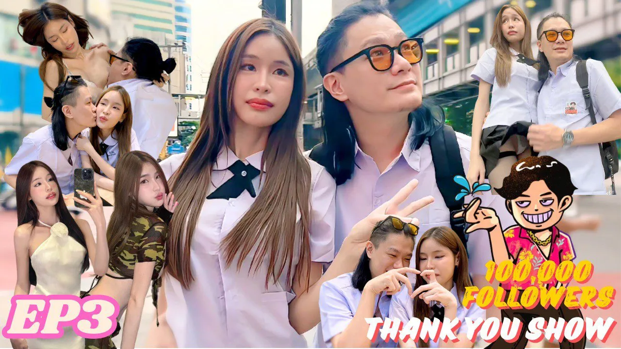 All Eyes on the 【Enkai987 100,000 Thanks Festival EP.3】 Chiang Mai Model Lin Lin Makes Another Appearance The Super Perverted Student Date