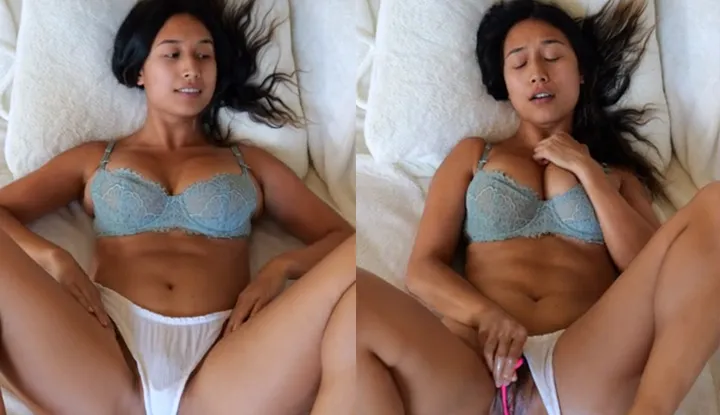Sexy Masturbationsprozess vollständig aufgezeichnet, 15 Minuten bis zum Spritzen