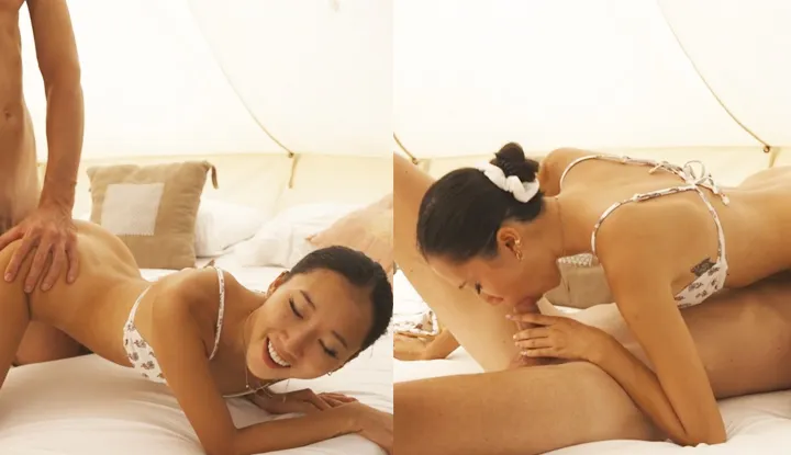 Luna Okko sex in galmping sextape onlyfans video leak