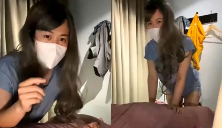 Watcng the live broadcast of the massage sister's visit to the set 1