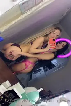 Julii Sergeeva ~ Showing Off in Front of the Camera with My BFF