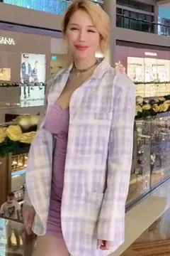 Do you want to go shopping with a beautiful woman?