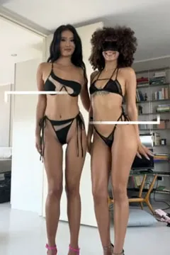 Mit deiner besten Freundin die sexy Figur zeigen ~