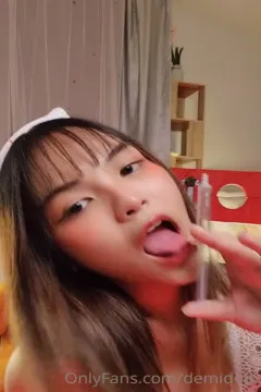 Sexy nurse Demidollz gives you an injection