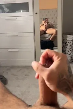 I blew my load everywhere! I wish it was deep inside you