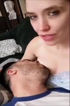 Hubby Fighting Over Breast Milk with His Son