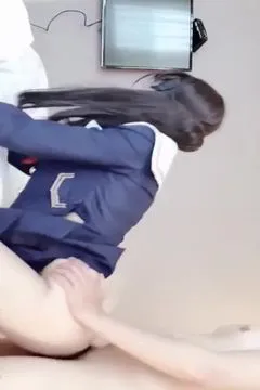 Shy Schoolgirl Gets Played With on the Bed
