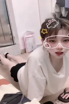 Beautiful girl exercising at home