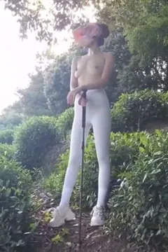 How to climb a mountain with a beautiful woman exposing her breasts?