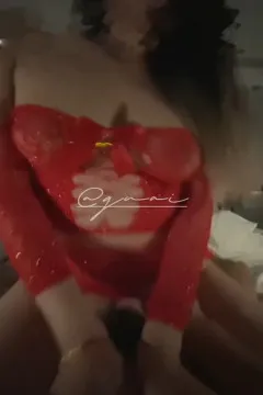 Long-legged lewd little sister, sitting on the big cock of a rich boss
