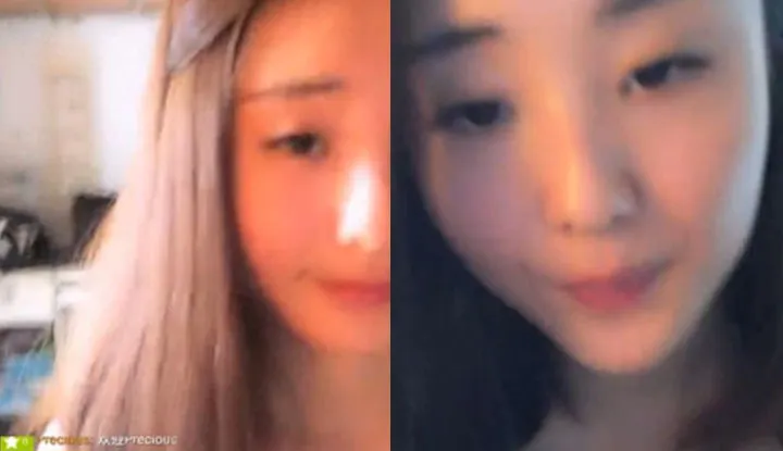 Does your roommate know about ts? A busty girl is live streaming naked in the dorm to make extra money! Her provocative dance and breast rubbing are too exciting: Pink 1.