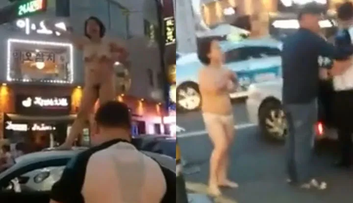 Ts is unacceptable. We should not provoke Korean girls and publicly shame them by stripping them naked on the streets.
