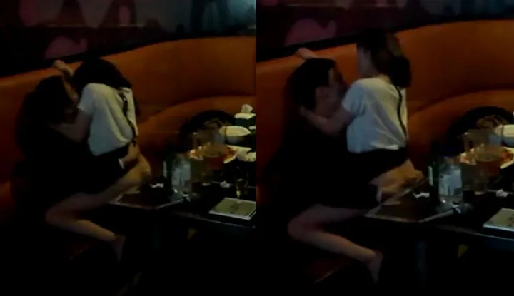 Karaoke rooms turned into a firing range! KTV staff witnessed guests engaging in sexual activities in the private rooms. The footage was secretly recorded and shared online, featuring a skilled female cowboy dancer.