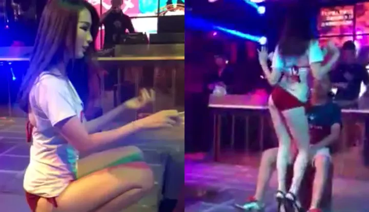 Un homme charismatique est entraîné sur scène par une belle fille pour danser la pole dance, sans se douter de...