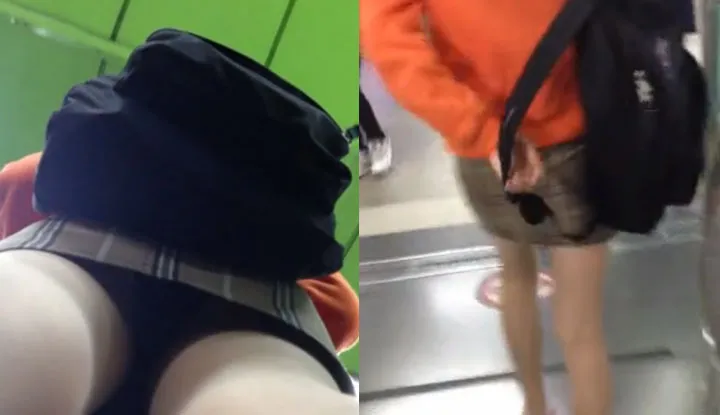 South Korean subway secretly films women's legs and short skirts - 61.