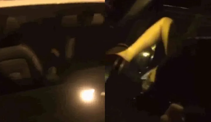 What's the big deal about live streaming outdoor exposure? She brought her girlfriend to have sex in a car! The sunroof was open and the sounds of their moans could be heard: ts couple is really wild.