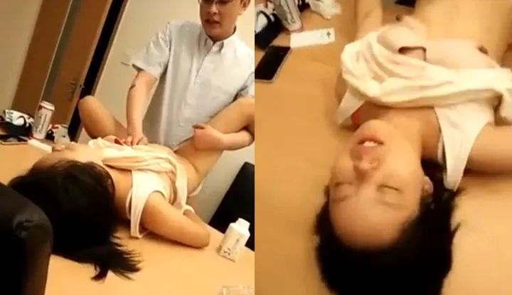 [国语有声] 在办公室教训女员工，老板在旁边拍......