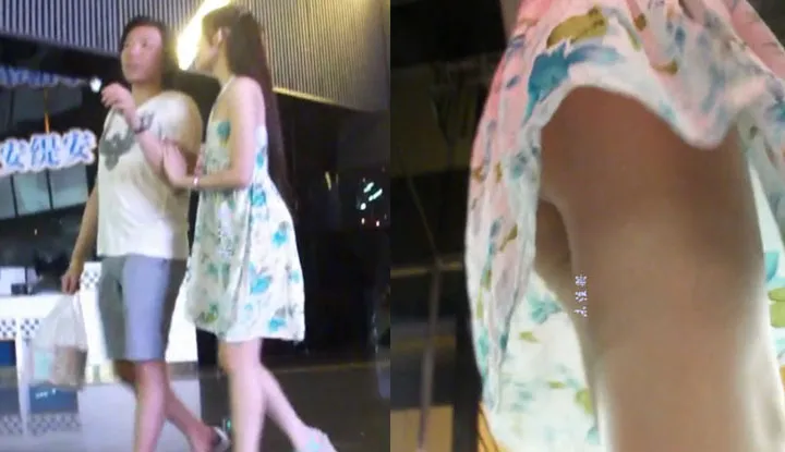 Ciblez spécifiquement les belles femmes de classe ! Le voyeur réapparaît ! Même avec un petit ami à côté, il n'a pas peur de capturer le paysage sous la jupe : la surprise est de capturer des poils 3