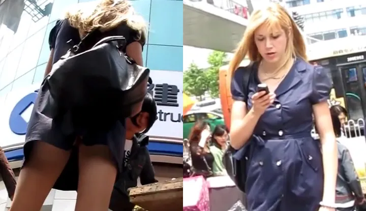 แอบถ่ายกางเกงในสาวน่ารัก