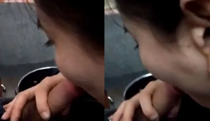 Sister said: You can't commit incest! But she still eagerly devours her younger brother's penis.