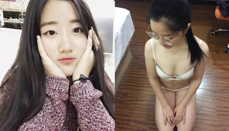 Un seul pénis a fait déborder la jouvencelle en lunettes, Xiao Bing! L'image de l'étudiante modèle s'est envolée en un instant