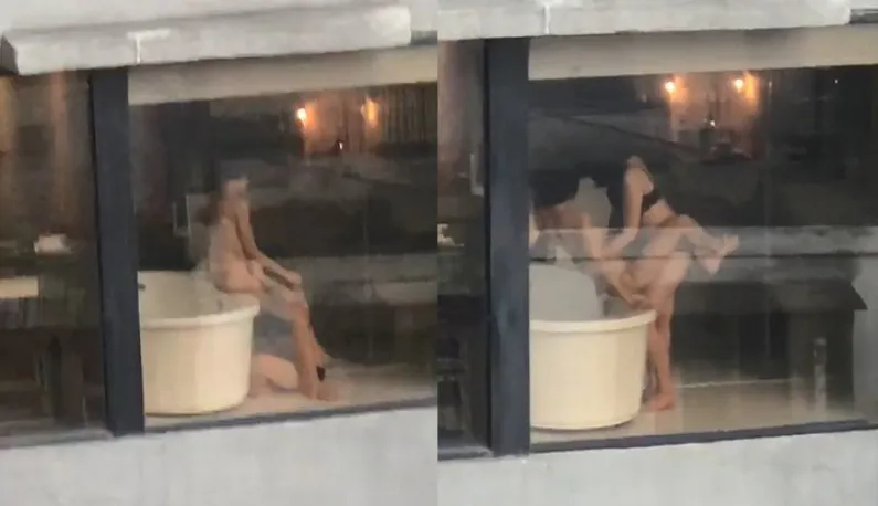 is it the building across from me doing artsy photoshoot??!! sharing the wonderfulness of lesbians in love!!