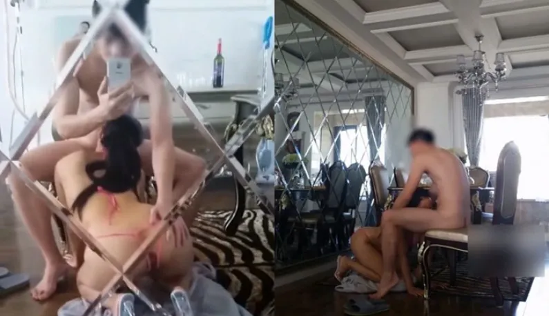 Đoạn video cuồng nhiệt của thiếu nữ nhà giàu và huấn luyện viên thể dục chảy ra !!