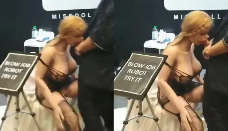 [European/US] Fellatio Sex Robot Market Launch Ready!! Letting You Try It Out at the Adult Expo!!