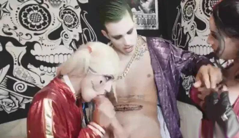 【Halloween-Auswahl】Flüssigkeitsaustausch zwischen Clowns ~ Dreier-Sex-Zirkus ~