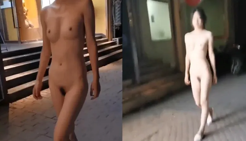 It's so hot that I don't want to wear clothes~ I feel the wind even when I walk naked~