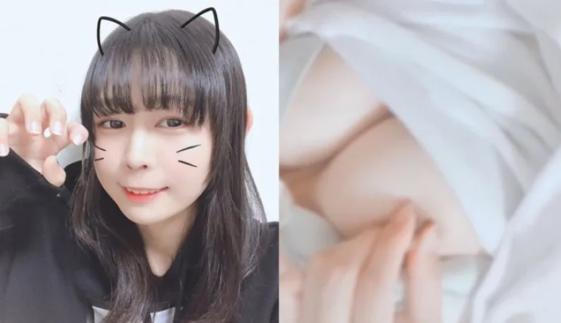 [Japon] Une lycéenne en activité de 18 ans avec de gros seins s'est filmée pour son senpai ! (2)