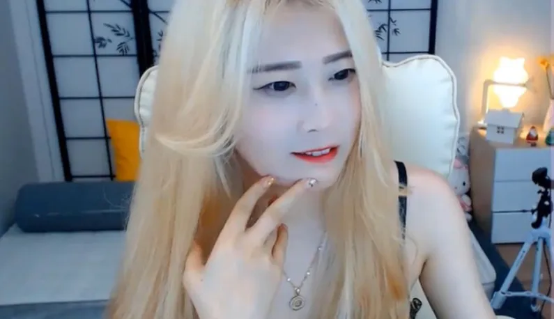 [Korea] Pudding-Streamer chatte live über Farbe ~ Einmal eingeschaltet, direkt doppelte Brüste der Welt!
