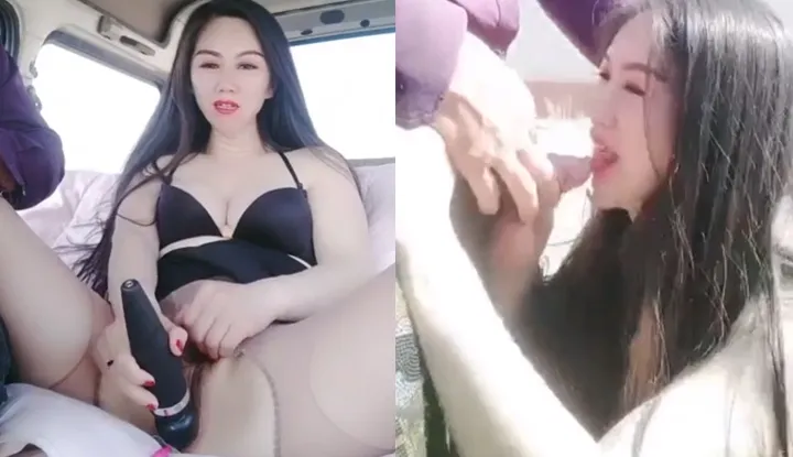 Although the mature sister often plays with her sensitive area, she is still very tight. She can use a massager and move around.