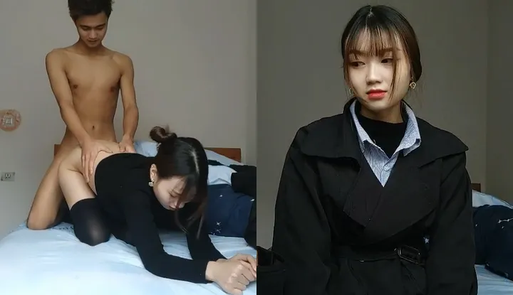 (XiaoJie HookUps) Hooked Up with A Young 20-Yo Pussy, Cute and Lovely Babe Lets Me Do Whatever I Want on the Bed!!!