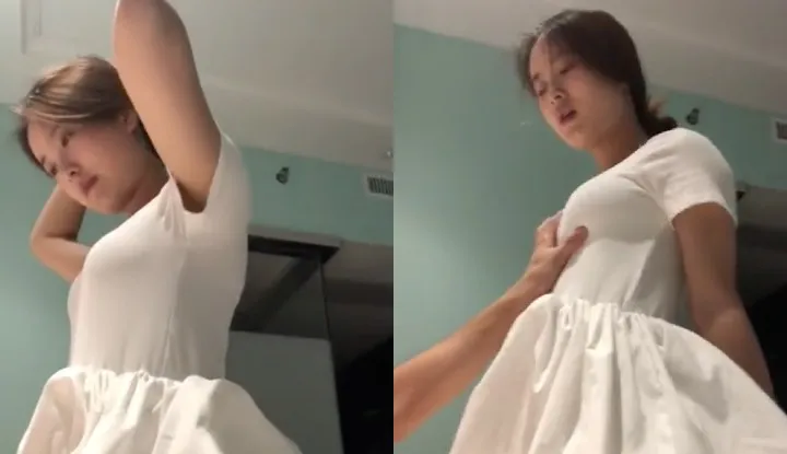 Not Showing Any Body Parts, Just The Expressions Alone Tell You How AWESOME Girl On Top Feels!!!