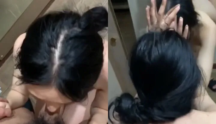 Bị giáo viên ngây thơ thổi sướng ~ Để cô nàng đứng trước gương chịch từ phía sau!