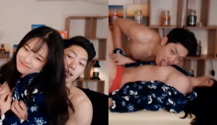 [Korean] Shy Hottie Gets Licked So High By BF She Turned Into A Nympho Bitch On Camera