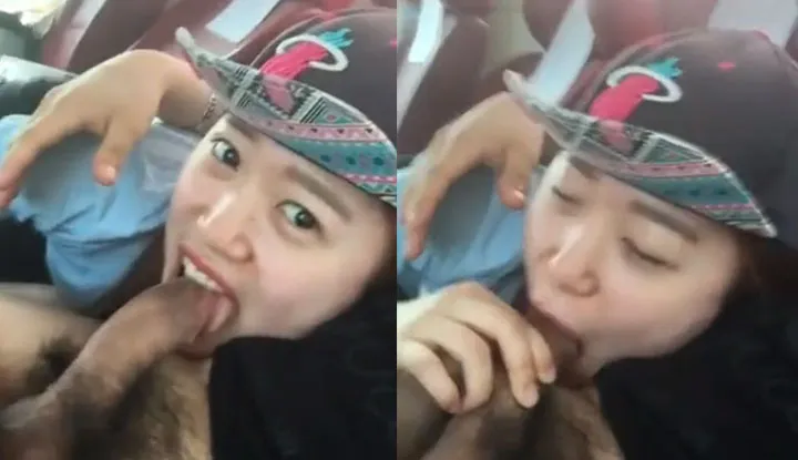 [Korean] Sucking My BF Off on A Totally Empty Bus ~ Looks Like He's Hella Enjoying It!!!